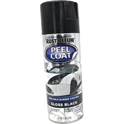 Rust-oleum Peel Coat Gloss Black 283g. Peelable Rubber Coating