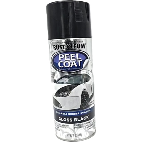Rust-oleum Peel Coat Gloss Black 283g. Peelable Rubber Coating