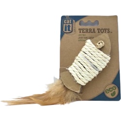 Eco Cat Toy Sisal Fish Terra Toys Catit