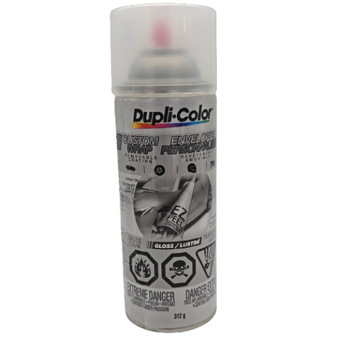 Dupli-color Custom Wrap Gloss Clear 312g. Removable Coating
