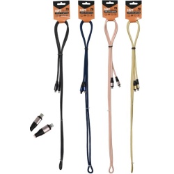 USB C - Lightning 10Ft Braided HD Cable Ass't Colours PDI