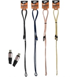 USB C - USB C 10Ft Braided HD Cable Ass't Colours PDI