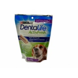 Dog Chews 9pk. Purina Dentalife Activfresh