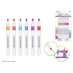 Alcohol Markers Glamour 6Pc Bullet Tip Color Factory