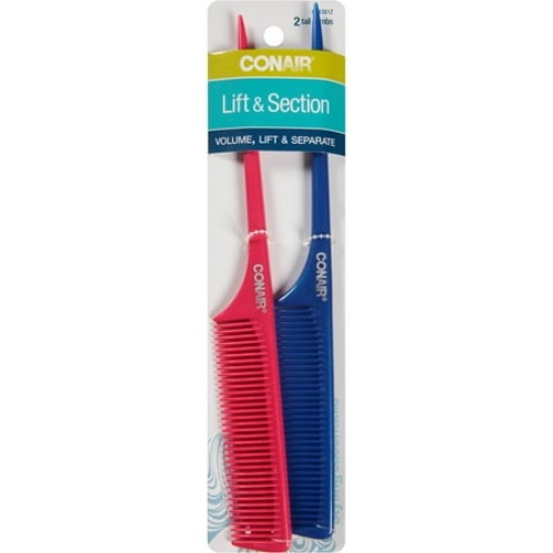 Tail Combs 2pk. Lift & Section Conair