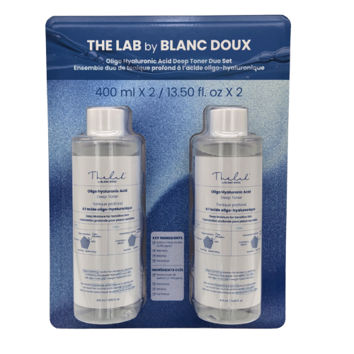 Oligo Hyaluronic Acid Deep Toner Duo Set 2 x 400mL The Lab By Blanc Doux