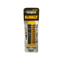 10pc. Impact Bit Set 1 Square #2 Dewalt (no ads)"