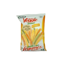Garden Veggie Straws Cheddar 120g. Sensible Portions