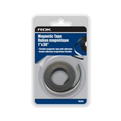 Magnetic tape 1 inch x 30 inch flexible with adhesive