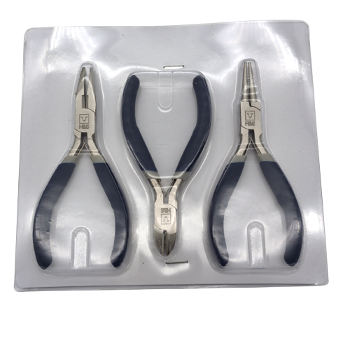 Mini Plier Kit 3pc. W/ Jeweller Plier