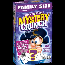 Captain Crunch Mystery Crunch Cereal 627g. Family Size