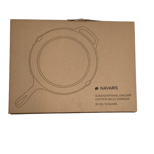 Cast Iron Skillet 12 Enameled Navaris
