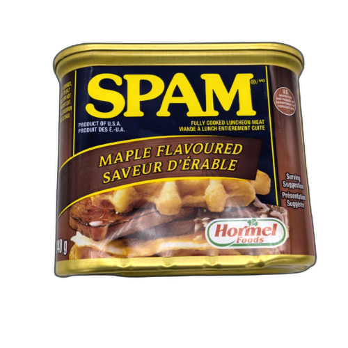Spam Maple Flavoured Fully Cooked Luncheon Meat 340g.