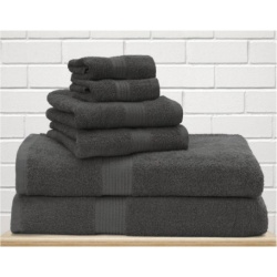 Facecloth Charcoal 13 x 13 Allure