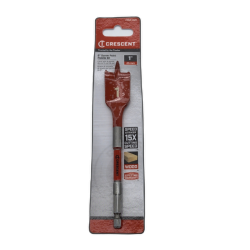 6 Screw Point Paddle Bit 1" Crescent"