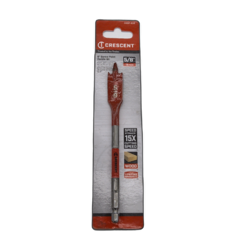 6 Screw Point Paddle Bit 5/8