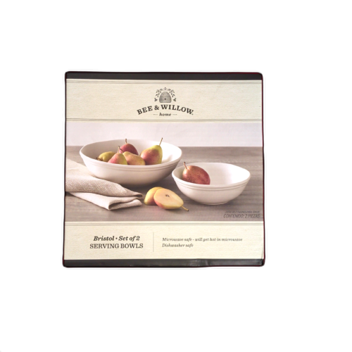 Bristol Serving Bowls Set Of 2 7 & 10