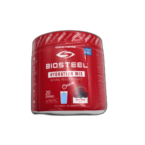 Hydration Mix Mixed Berry 140g. Biosteel