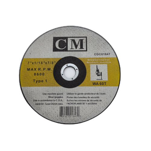 Metal Cutting Disc 7 x 1/16