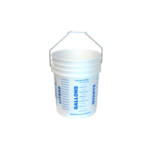 Bucket 5 gallon plastic [pail]