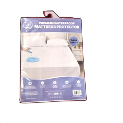 Premium Waterproof Mattress Protector Queen 60 X 80" + 13"