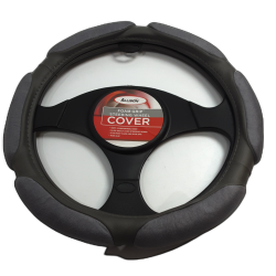Foam Grip Steering Wheel Cover Grey Allison
